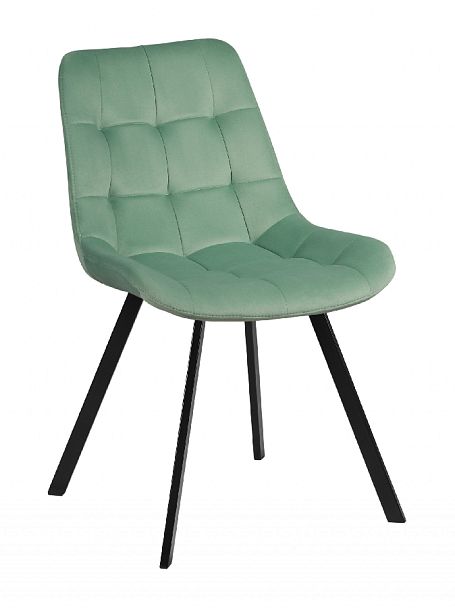 Комплект стульев Эйден М, Confetti aquamarine/черный, 2 шт. - Вид 3