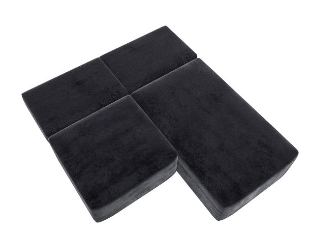 Диван угловой модульный Лига-060 НПБ угол универсальный Велюр серый - Вид 9