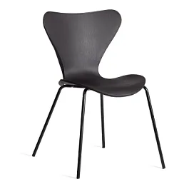Стул Якобсен/Jacobsen (мод.DC 102-1)2 шт. в упаковке, пластик/металл, Black (Черный) / Black (Черный) - Фото предпросмотра