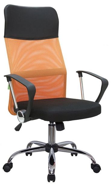 Кресло Smart RCH 8074 Оранжевый/Черный - Вид 1