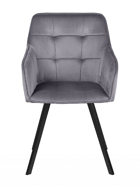 Комплект кресел поворотных Мони, темно-серый H-15/черный, 3 шт. - Вид 3