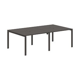 Стол 4-х местный EUWST 2313 Мокко/Мокко 2326х1346х750 EDIS - Фото предпросмотра