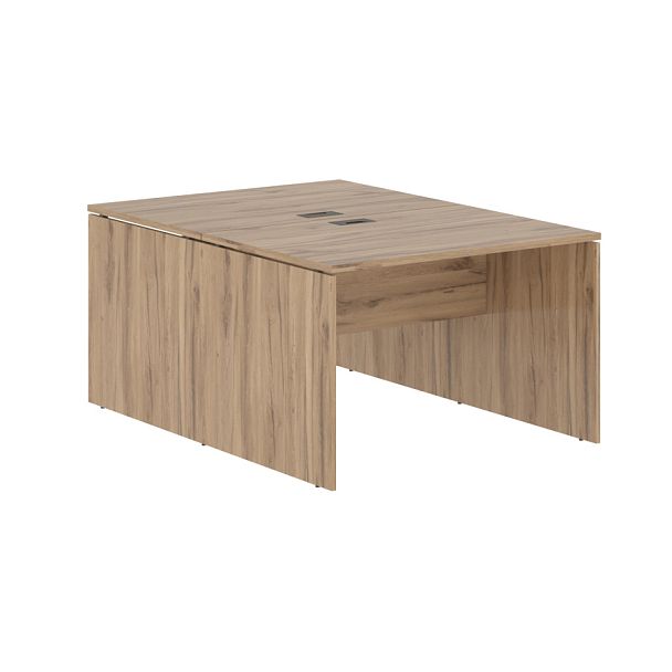 Стол двойной ED2ST 1180 Дуб Денвер светлый/Мокко 1160х1606х750 EDIS - Вид 1