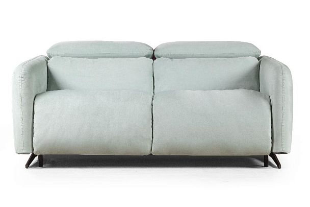 Rimini диван-кровать прямой замша мятный - Вид 2