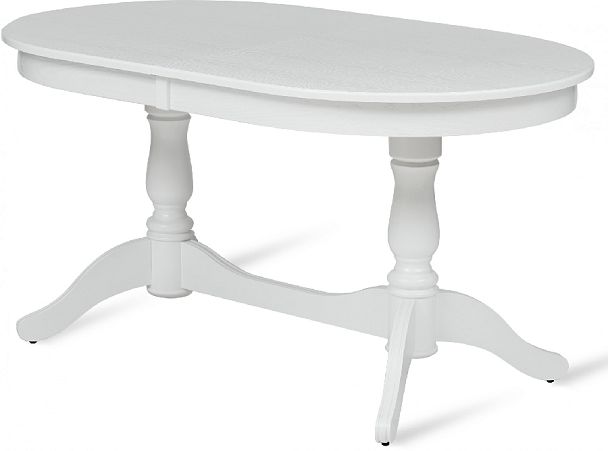 Стол деревянный раздвижной Барэнт 150(190)х90х76 Белый - Вид 3