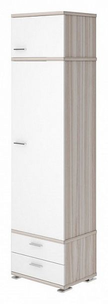 Шкаф платяной КС-10 Карамель/Белый - Вид 1
