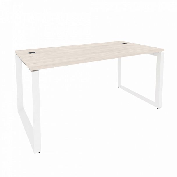 Стол рабочий руководителя на О-образном м/к "ONIX DIRECT LUX" M-O.MO-SRR-4.8 денвер светлый - Вид 1