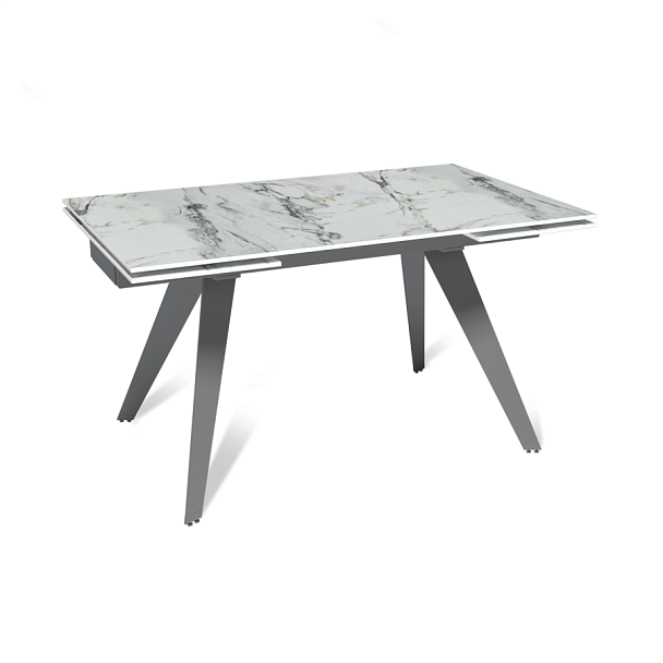 Стол раскладной Rhein (140+40+40), керамика глянцевая Ice Jade - Вид 1