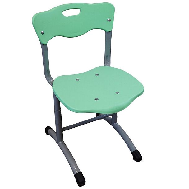 Школьный стул Stand up (каркас гнутые ножки, пластик RUS), мятный, гр.2-5 - Вид 1
