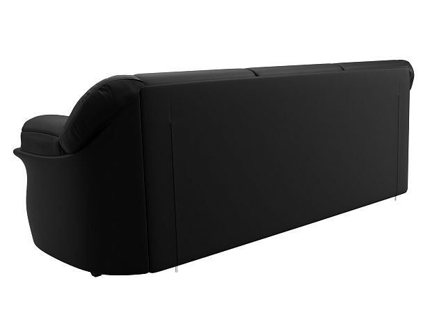 Диван прямой Карнелла Экокожа черный - Вид 6