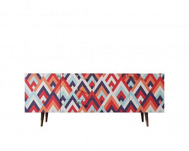 Комод "Berber" удлиненный принт 2 - Вид 4