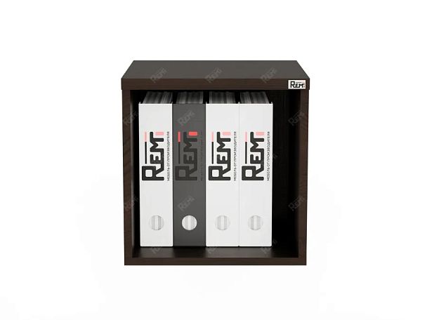 ЛАЙТ / LIGHT RLG045-35x35 Антресоль узкая 35x35x36,2 Венге - Вид 3