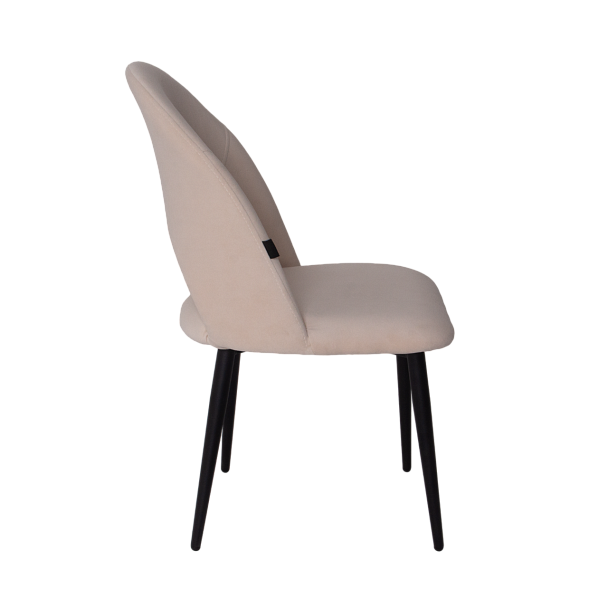 Стул Игнис, велюр Vivaldi 2, ножки металл черный муар - Вид 4