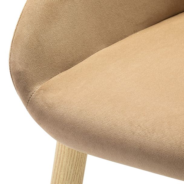 Кресло Kent Diag beige/нат.дуб - Вид 6