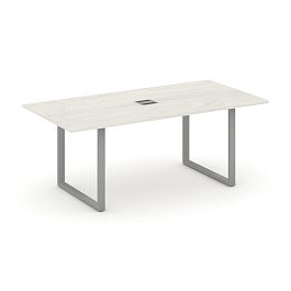 Style Project Direct Direct Стол переговорный SN-6O.SPRG-198 Дуб Наварра/Металл Серый 1980*980*750 - Фото предпросмотра