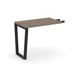Стайл Проджект Директ / Style Project Direct Брифинг-приставка SN-6T2.BR-001 Вяз Благородный/Металл Черный 580*600*750 - Фото предпросмотра
