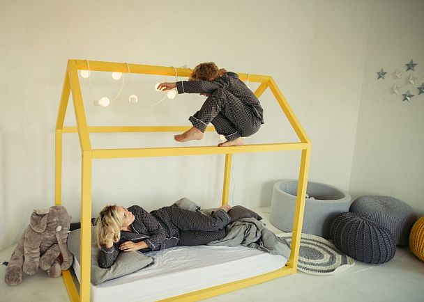 Кровать Дрима Base, желтый - Вид 7