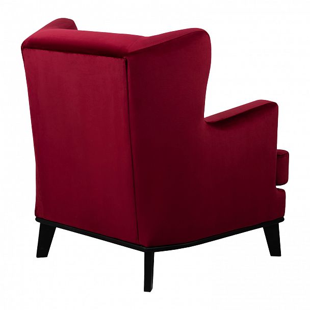 Кресло Оскар, бордовое - Вид 6