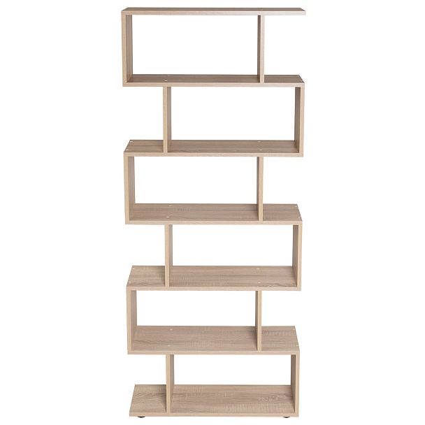 Стеллаж BRABIX "Scandi SH-008", 730х250х1760 мм, 6 секций, ЛДСП, дуб сонома, 641898, ЦБ013658-2 - Вид 16