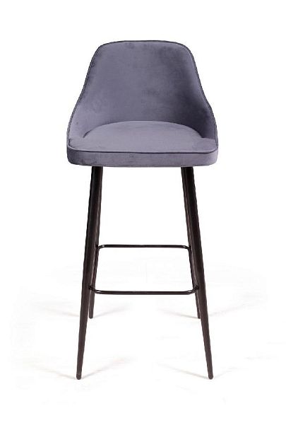 Стул барный Neo ромб, бархат серый 27 - Вид 8