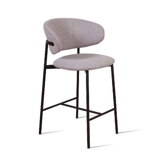 Стул полубарный Adele, рогожка wellton 912, серый - Вид 1