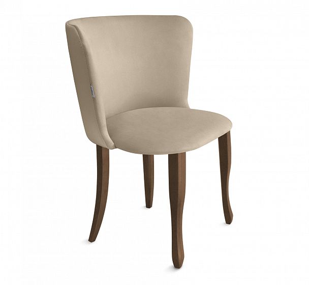 Стул Sheffilton SHT-ST36/S122 ванильный крем/темный орех/черный муар - Вид 2