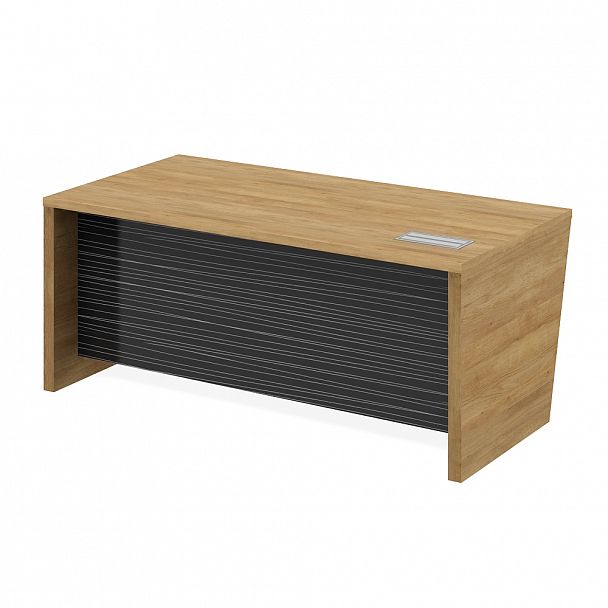 Стол руководителя левый 180 "Столы руководителя" ПК-КНГ-СТ180Х90Л-В1-1106 дуб скальный - Вид 1