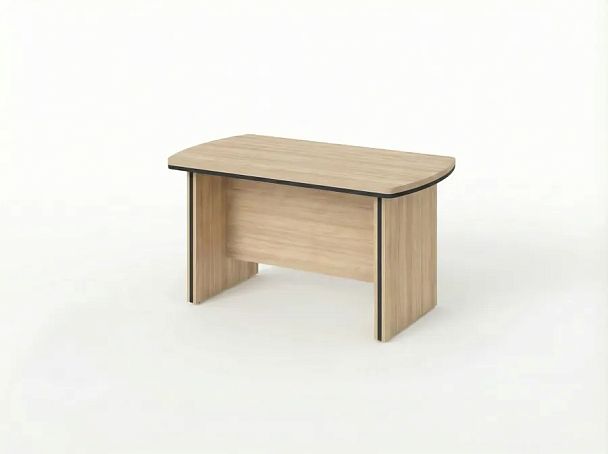 BRL RB076-130x70 Стол приставной 1300х700х700 Акация/Черный - Вид 1