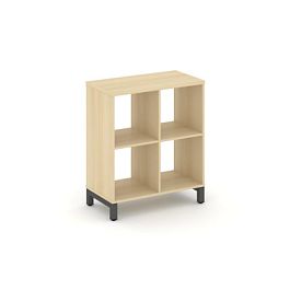 Стайл Проджект Каркас стеллажа 2 яр. SN.KS-220 Акация Лорка/Металл Антрацит 754*400*881 - Фото предпросмотра