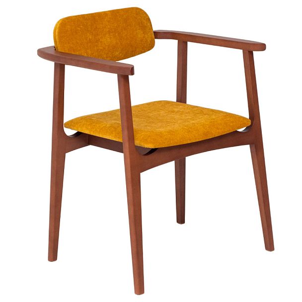 Полукресло Gavi, желтый - Вид 1