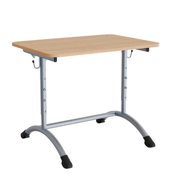 Парта Экстра 1М, регулируемая, с углом наклона столешн., 5-7 гр.р - Вид 1