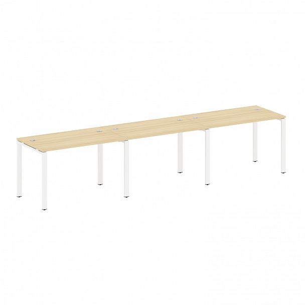 Рабочая станция "Metal System" БП.СМ-3.2 акация/белый - Вид 1