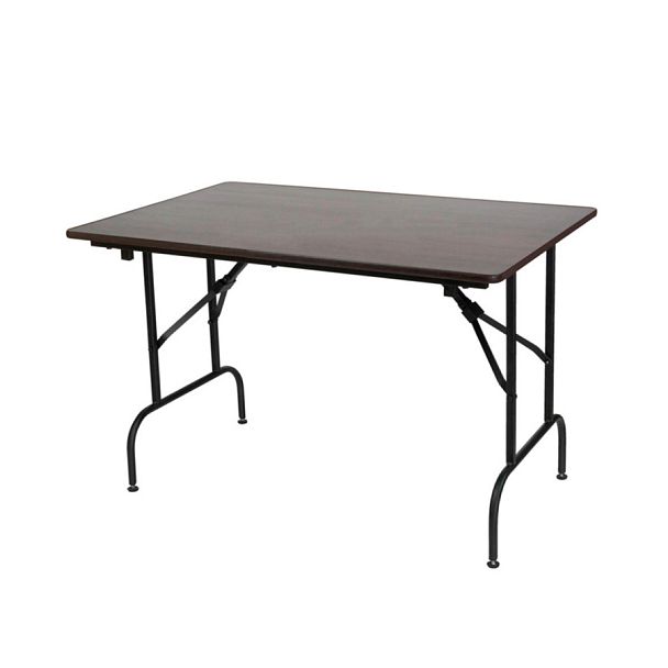 Стол Лидер 1, 1200*800, венге, черный - Вид 1