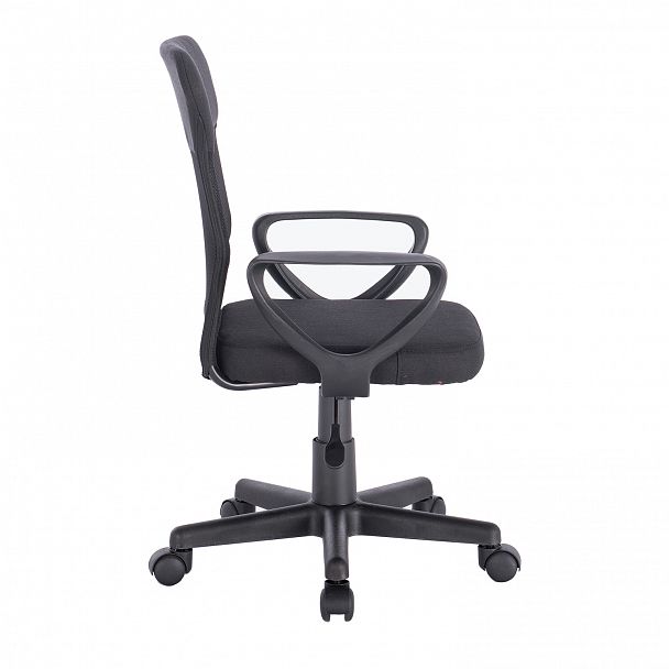 Кресло подростковое КОМПАКТНОЕ BRABIX "Jet MG-315", черное, 531839 - Вид 6