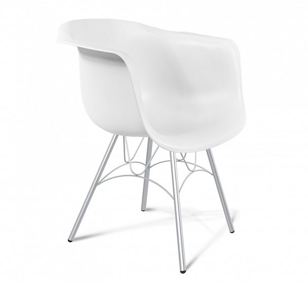 Стул Sheffilton SHT-ST31/S100 белый белый/хром лак - Вид 1