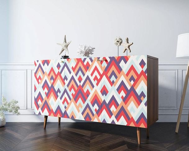 Комод Berber три дверки 2 принт арт BB01/Print_02 - Вид 3