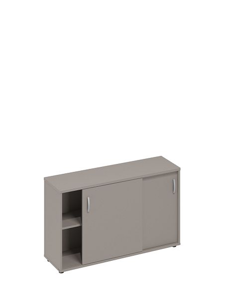 Шкаф-купе низкий (для 2-х столов 60) A4 А4 330 БП мокко премиум - Вид 1