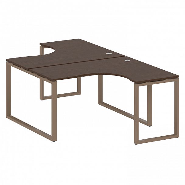 Рабочая станция "Metal System" БО.РАС-СА-2.3 венге/мокко - Вид 1