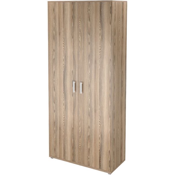 Шкаф для одежды НТ-590 Дуб сафари 900x445x2050 Аргентум - Вид 1