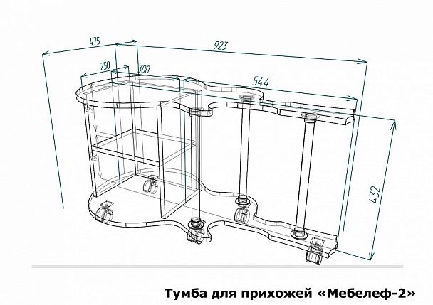 Тумба Мебелеф-2 - Вид 2