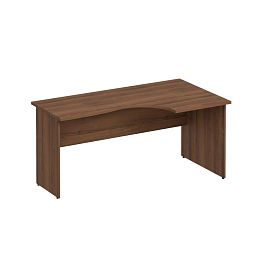 Стол эргономичный правый Комфорт К.123 французский орех - Фото предпросмотра