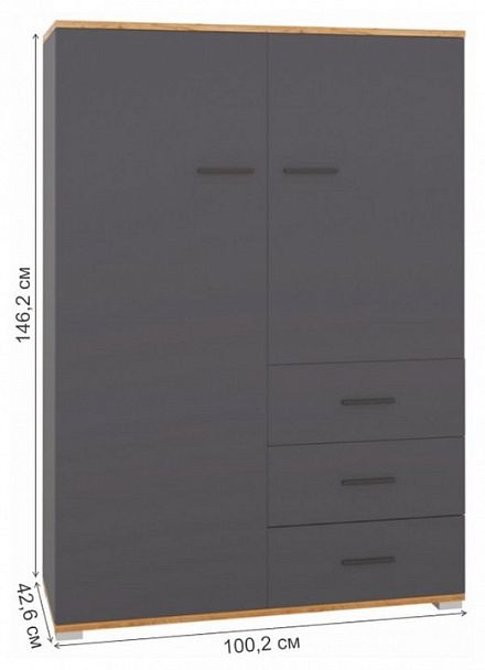 Тумба комбинированная Кассандра 100 - Вид 2