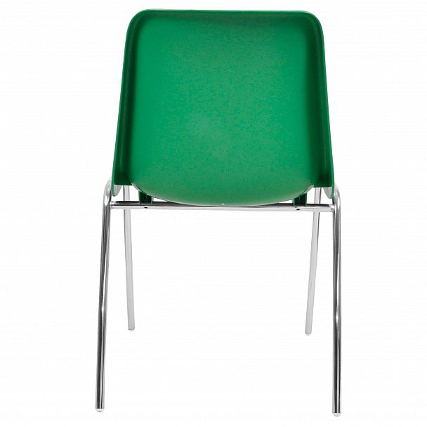 Стул Vicenza (4 ножки) Каркас хром, зеленый, стопируемый - Вид 4