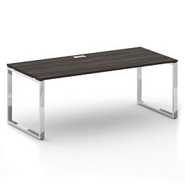 Шифт Стол руководителя прямой без тумбы SK.SR-200 Дуб Мали 2000*900*753 - Фото предпросмотра