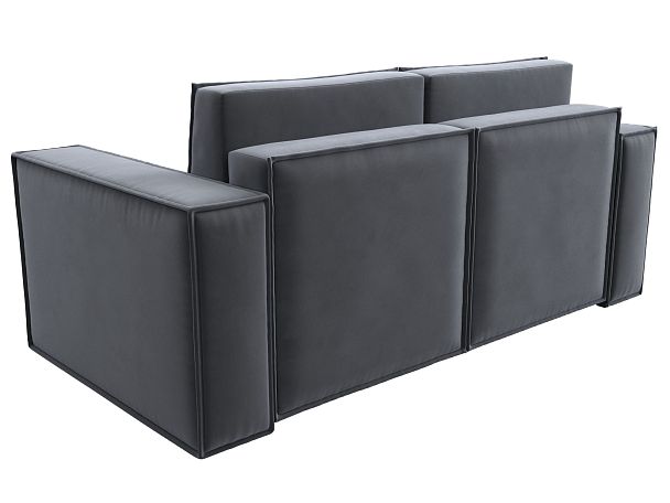 Диван прямой Куба мини Велюр серый - Вид 6