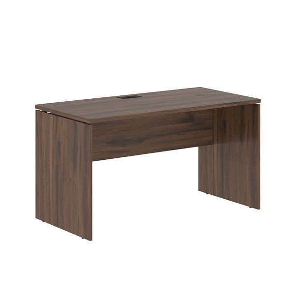 Стол прямой EDST 1367 Дуб Денвер тёмный/Мокко 1360х670х750 EDIS - Вид 1