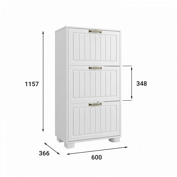 Тумба для обуви Монблан МБ-34К - Вид 7