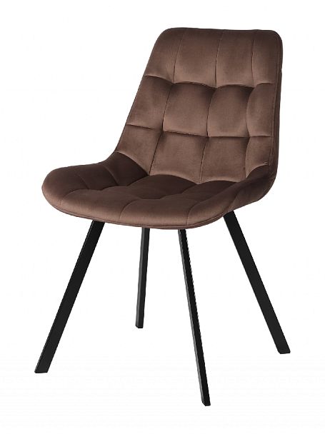 Стул поворотный Эйден М, Confetti coffee/черный - Вид 2