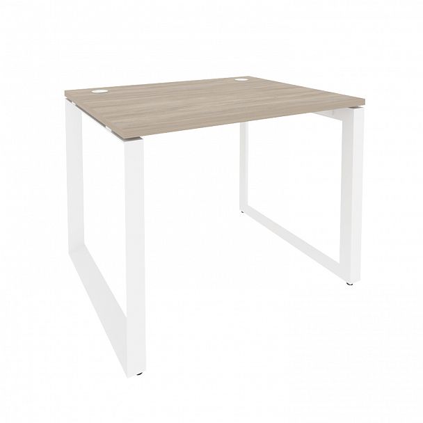 Стол рабочий "Onix" O.MO-SP-1.8 дуб аттик/белый - Вид 1