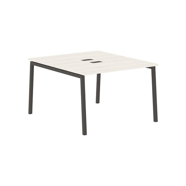 Стол 2-х местный ELWST 1113 Ясень Траун/Мокко 1160х1346х750 EDIS - Вид 1